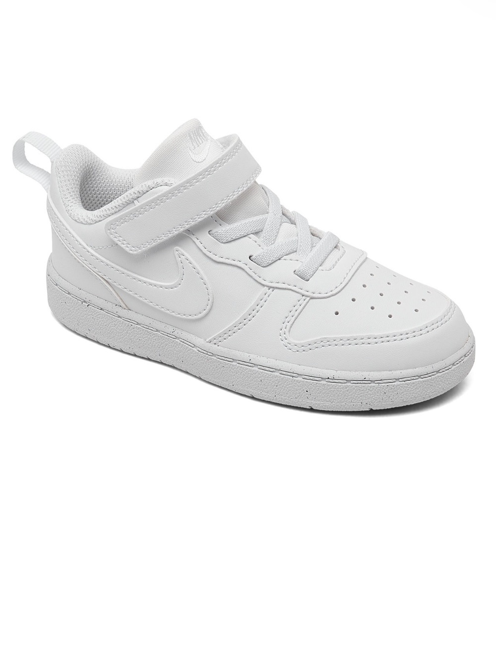 Nike Court Borough Low Recraft White Sneakers Toddler Sz 9